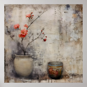 Poster Wabi Sabi Art japonais