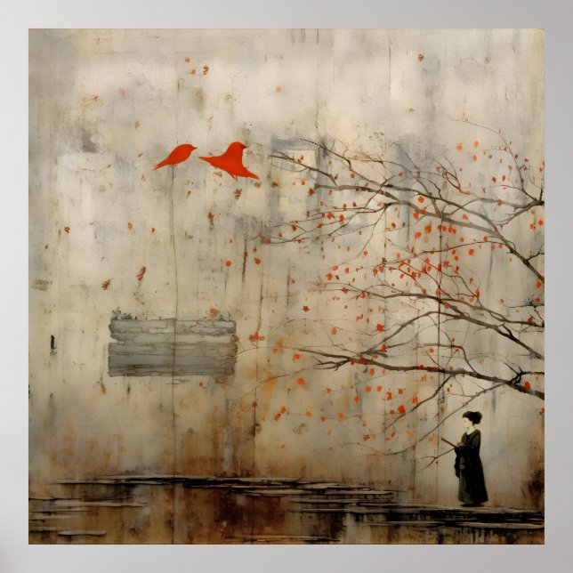 Poster Wabi Sabi Art japonais (Devant)