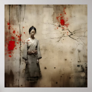 Poster Wabi Sabi Art japonais