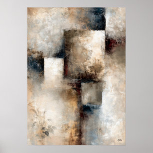 Poster Wabi-Sabi Harmonie Patinée Moderne Japonaise
