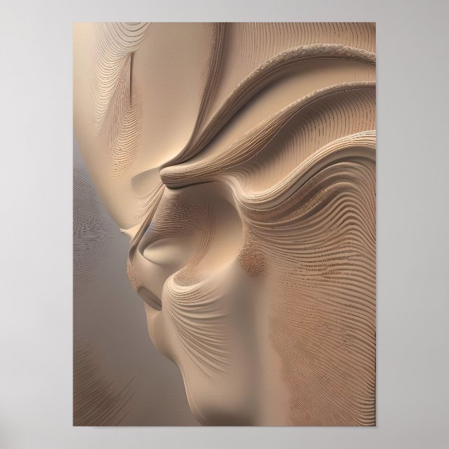 Poster Wabi Sabi Mur Art pour une maison paisible (Devant)