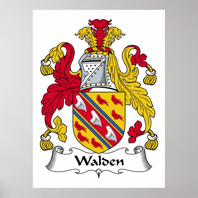 Poster Walden Family Crest (Devant)