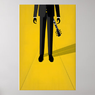 Poster Walk the Line Inspiré Création Originale - Impress