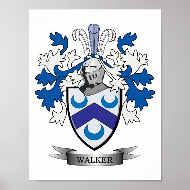 Poster Walker coat of Arms (Devant)