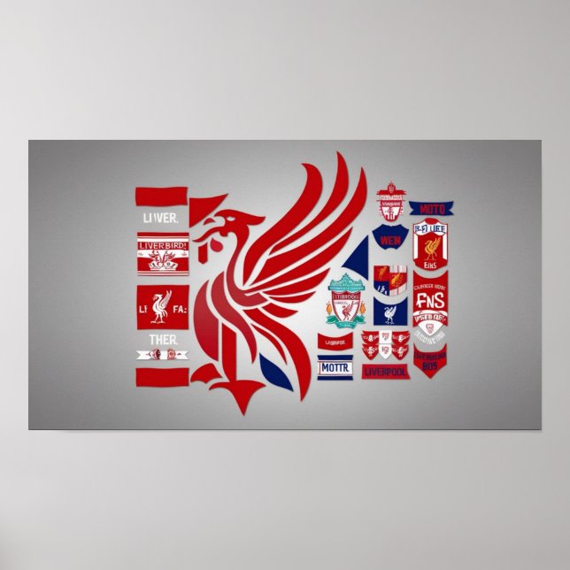 Poster Wall Art Liverpool (Devant)