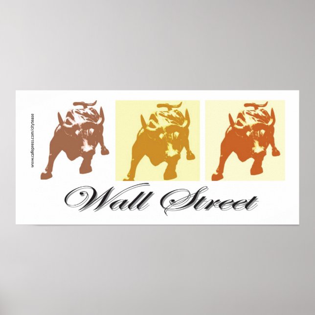 Poster Wall Street (Devant)