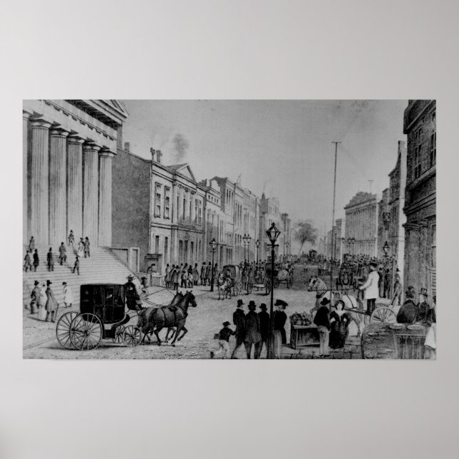Poster Wall Street 1867 (Devant)