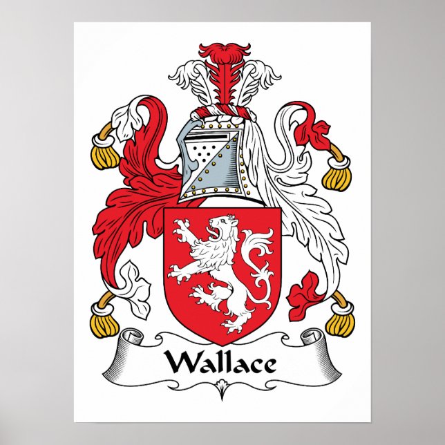 Poster Wallace Family Crest (Devant)