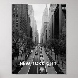 Poster Wallart noir-blanc
