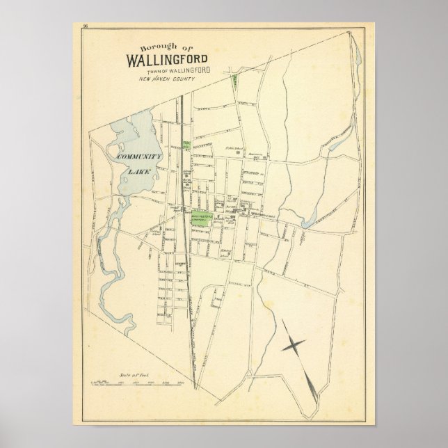 Poster Wallingford (Devant)