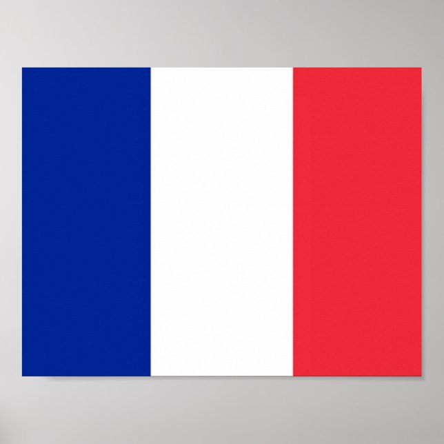 Poster Wallis et Futuna - Drapeau - (Devant)