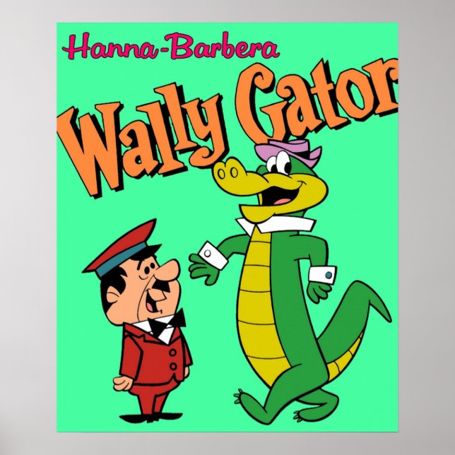 Poster Wally Gator M. Twiddle (Devant)