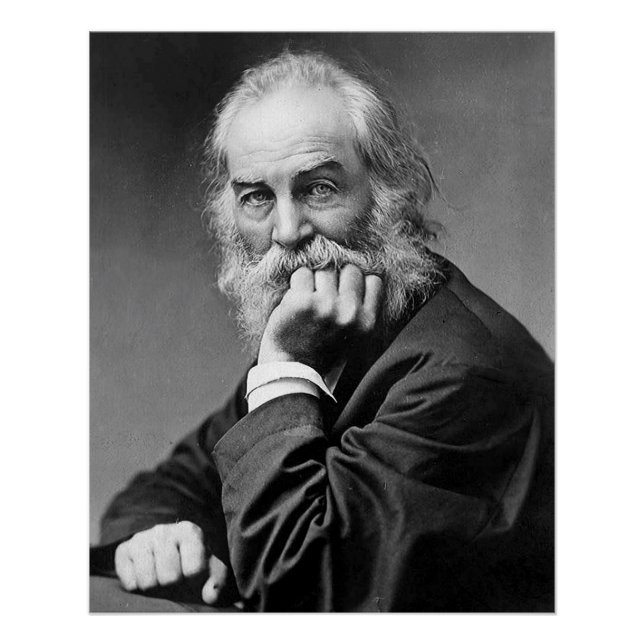 Poster Walt Whitman Portrait Essentiel, âge 50 Parfait (Devant)