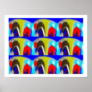 Poster Waltzing fountains art