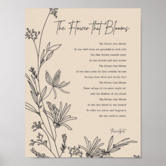 Poster-Wanddekor Poster