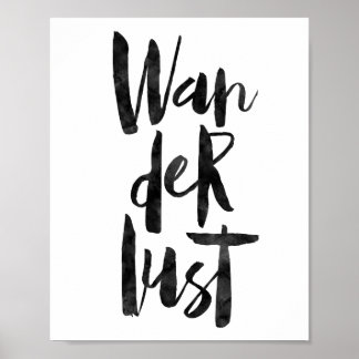 Poster Wanderlust