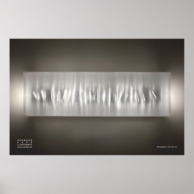 Poster Wandobjekt A - Wall Object A, (Devant)