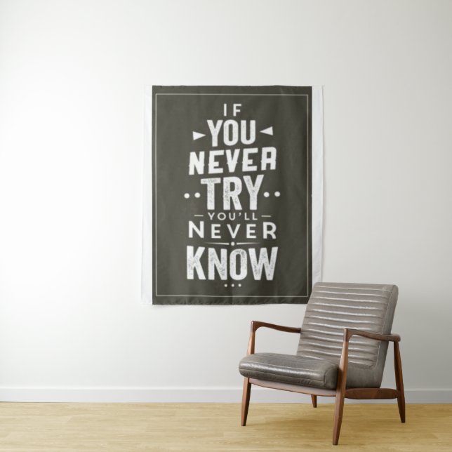 Poster Wandteppich (Beispiel)