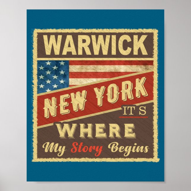 Poster Warwick Ny Its Where My Story Begins  (Devant)