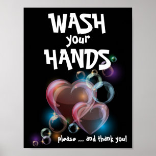 Poster Wash Your Hands