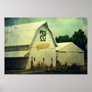 Poster Washington County Corn et Barn Quilt Barn