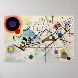 Poster WASSILY KANDINSKY - Composition VIII 1923