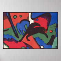 Wassily Kandinsky Franz Marc Blue Rider Peinture