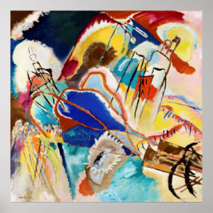 Poster Wassily Kandinsky   Improvisation no 30 - 1913