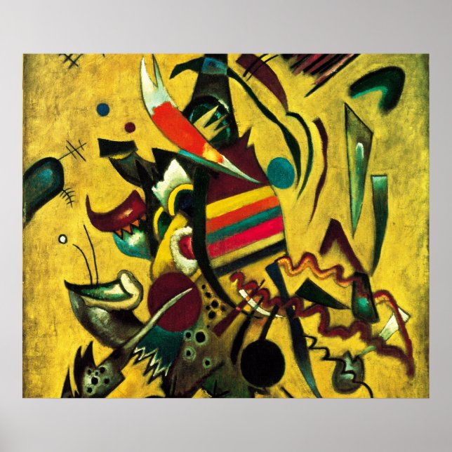 Poster Wassily Kandinsky - Points (Devant)
