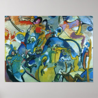Poster Wassily Kandinsky - Toussaint Jour II
