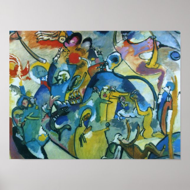 Poster Wassily Kandinsky - Toussaint Jour II (Devant)