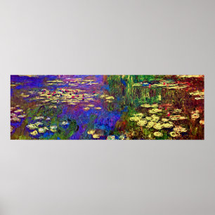 Poster Water Lilies by Claude Monet