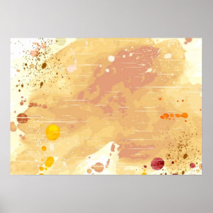 Poster watercolor background
