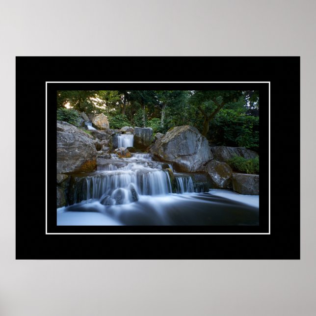 Poster Waterfall Szene (Vorne)