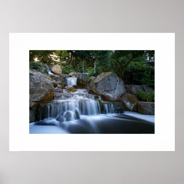 Poster Waterfall Szene (Vorne)
