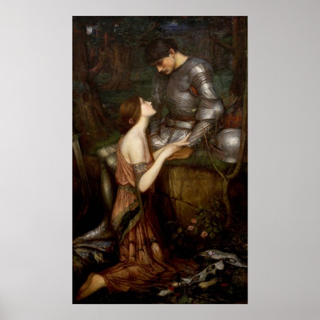 Poster Waterhouse - John Lamia (Devant)
