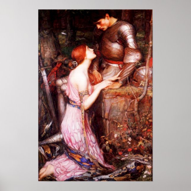 Poster Waterhouse Lamia et l'affiche du soldat (Devant)
