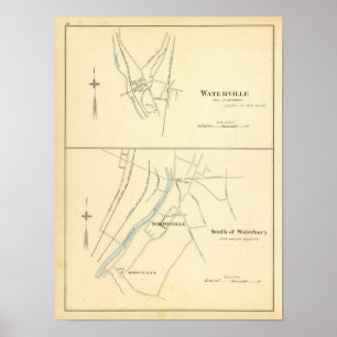 Poster Waterville, S de Waterbury