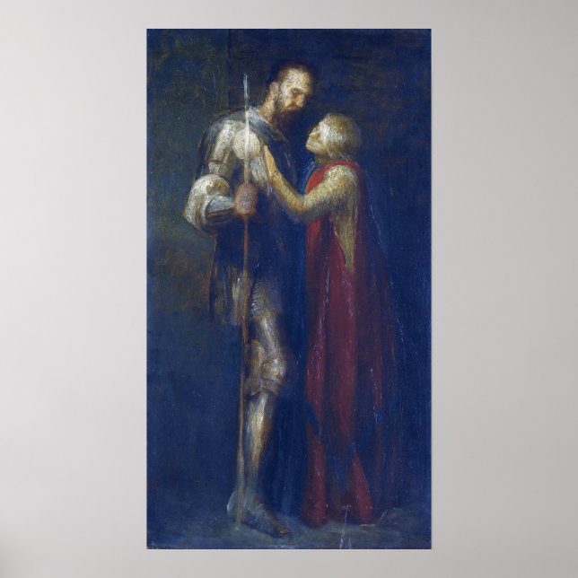 Poster Watts - Chevalier Et Maiden (Devant)