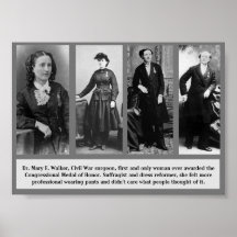 WCW Mary E Walker Médaille d'honneur de la médaill