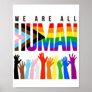 Poster We are all human