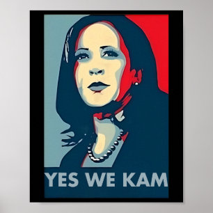 Poster We Kamala Harris Harris Harris Waltz 2024 Election