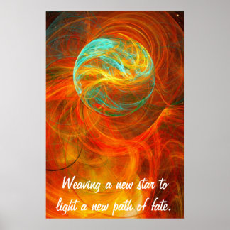 Poster Weaving a New Star -09232008