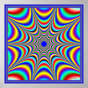 Poster Web Couleurs pulvérisées
