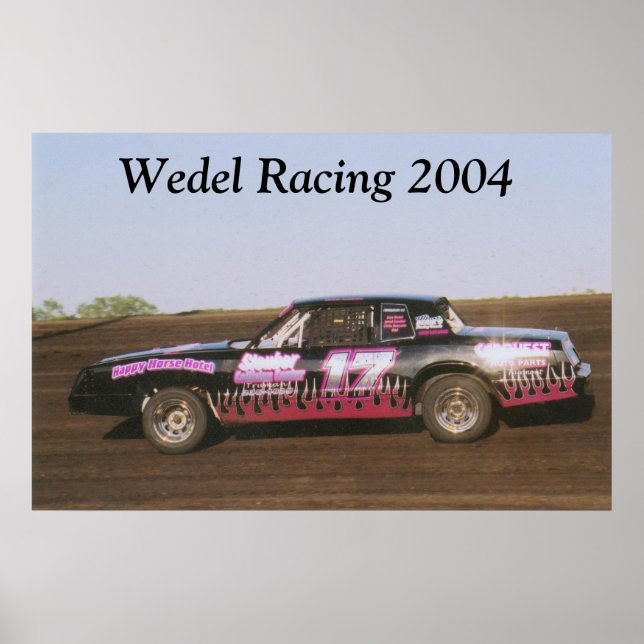 Poster Wedel Racing (Devant)