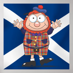 Poster Wee Scottish Guy
