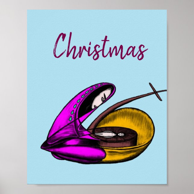 Poster Weihnachten  (Vorne)