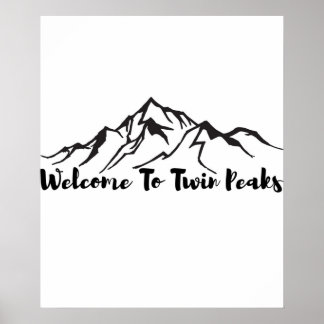 Poster Welcome to twin peaks