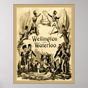 Poster Wellington and Waterloo