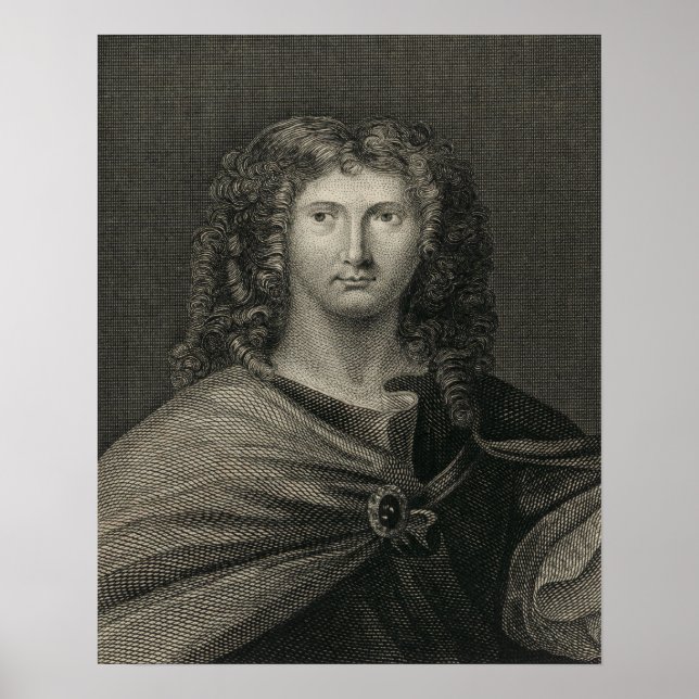 Poster Wentworth Dillon, 4e comte de Roscommon (Devant)